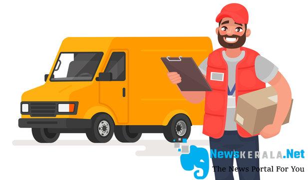 delivery vehicle cartoon