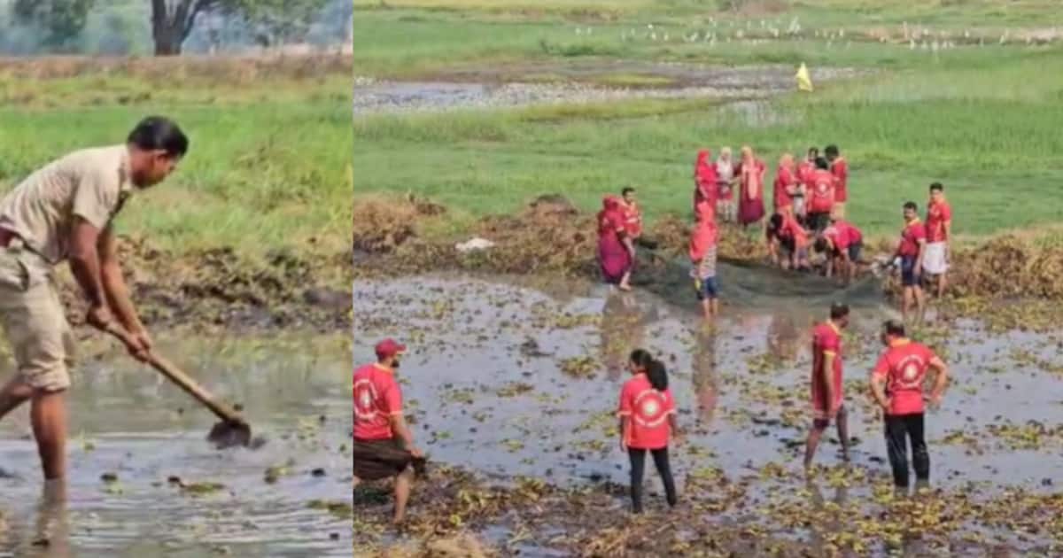 മുക്കത്തിന്റെ സ്വന്തം 'ഫയര്‍ ഫാര്‍മേഴ്‌സ്', തരിശ് വയലില്‍ കൃഷിയിറക്കി അഗ്നിരക്ഷാ സേന