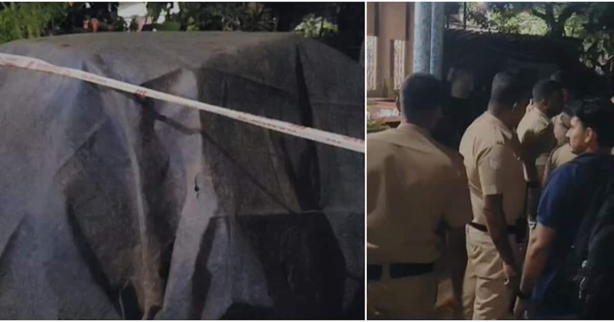 വീട്ടുമുറ്റത്ത് നിർത്തിയിട്ടിരുന്ന കാർ കത്തി ഒരാൾ മരിച്ചു; സംഭവം തിരുവനന്തപുരം പാലോട്, ആത്മഹത്യയെന്ന്
