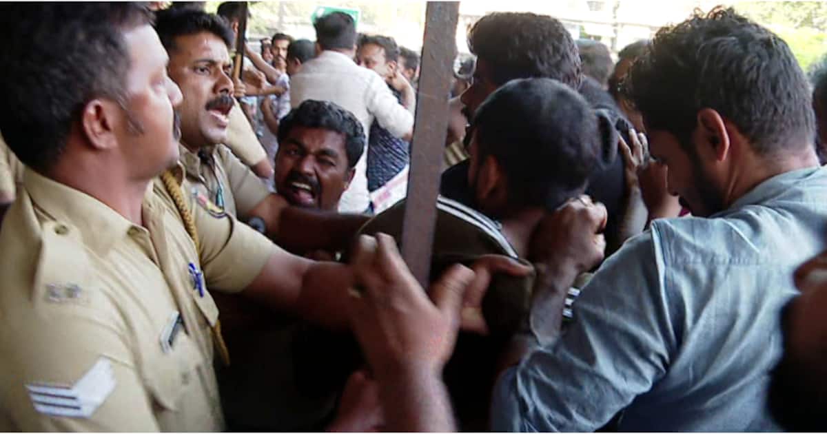 റോഡ് ഉദ്ഘാടനത്തെ ചൊല്ലി സംഘർഷം; എൽഡിഎഫ് പ്രവർത്തകനെതിരെ കേസ്, പ്രതിയെ തിരഞ്ഞ് എത്തിയപ്പോൾ