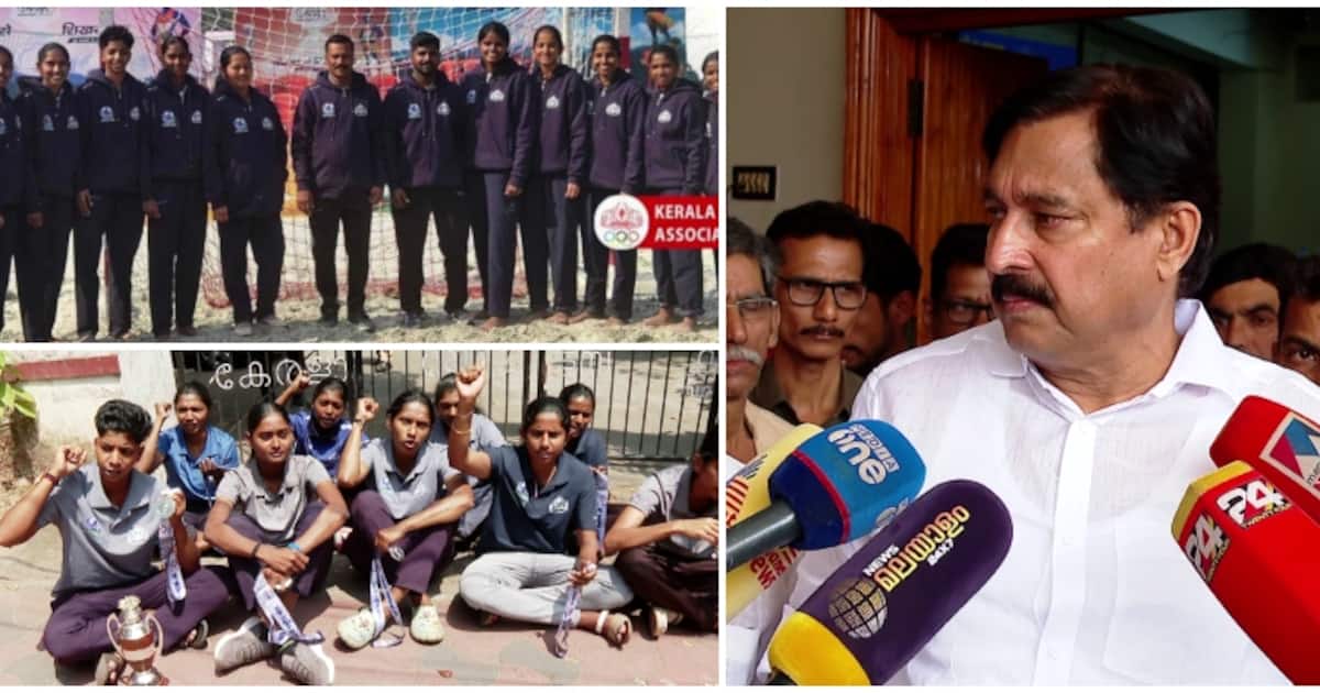 മന്ത്രിയുടെ ഒത്തുകളി ആരോപണം: ബീച്ച് ഹാൻഡ് ബോൾ വനിതാ ടീമിനെ അവഹേളിച്ചതിനെതിരെ ഹാന്‍ഡ്