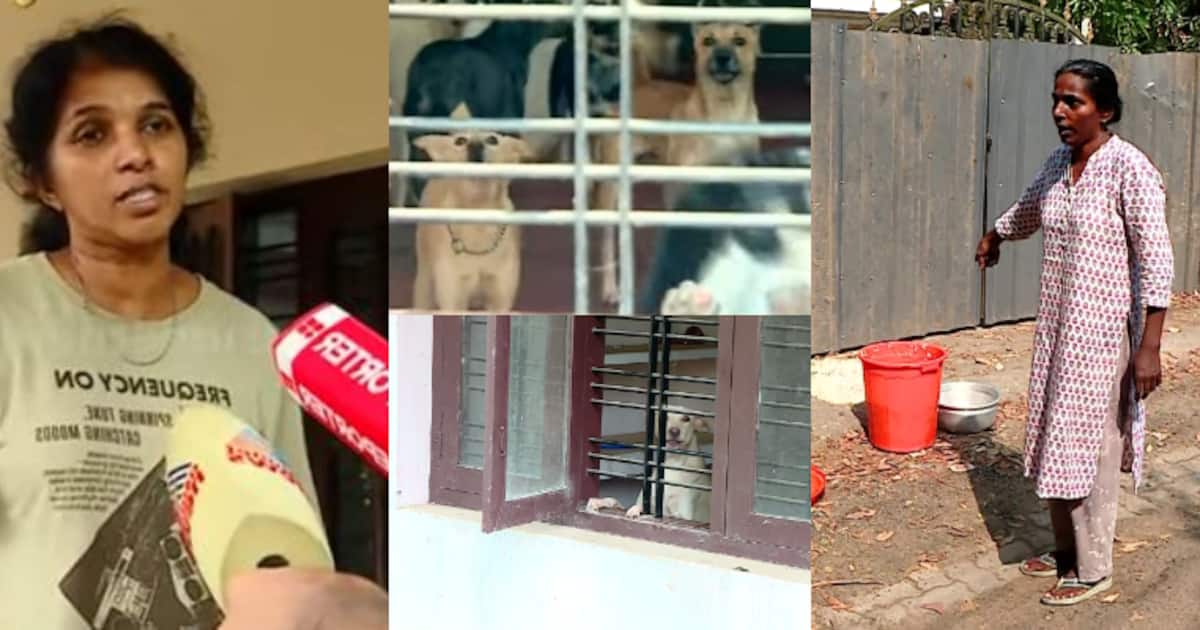 കുന്നത്തുനാട്ടിൽ തെരുവുനായകളെ വളർത്തുന്ന വീട്ടിന് പുറത്ത് പ്രതിഷേധം തുടരുന്നു,