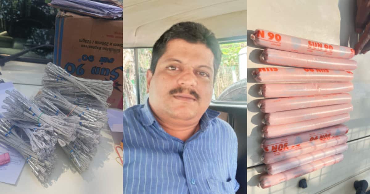 കർണാടകയില്‍ നിന്നും സ്ഫോടക വസ്തുക്കള്‍ എത്തിച്ച് വില്‍പ്പന നടത്തിയ പ്രതി പിടിയില്‍