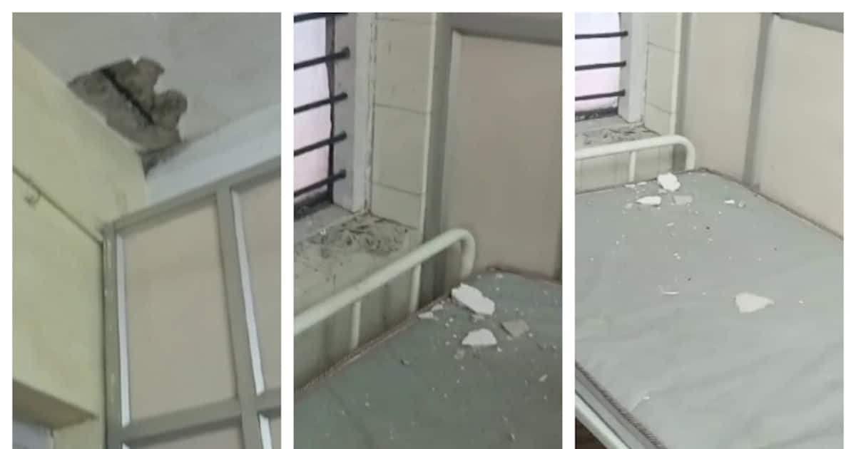 എറണാകുളം ജന.ആശുപത്രി കെട്ടിടത്തിന്‍റെ മേല്‍ക്കൂരയില്‍ നിന്ന് കോണ്‍ക്രീറ്റ് അടർന്നു വീണു; ആര്‍ക്കും പരിക്കില്ല