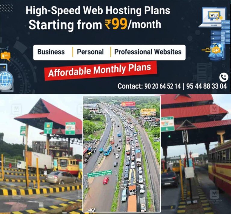 newskerala.net_1759726563_Toll-Plaza-traffic-jam-Paliyekkara