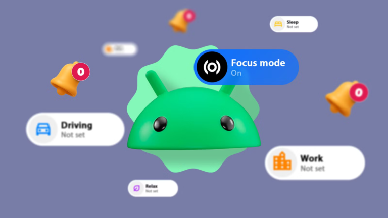 android-mascot-surrounded-by-focus-mode-settings-and-muted-notification-icons.png