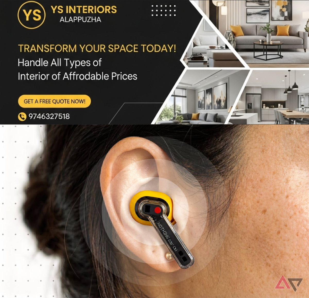 newskerala.net_1778847128_a-close-up-of-a-person-wearing-a-yellow-nothing-ear-a-earbud