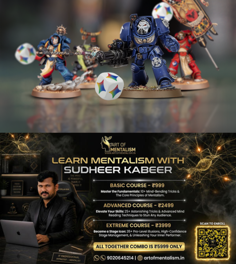 newskerala.net_1778945105_painted-warhammer-40k-miniatures-standing-among-falling-gemini-dice