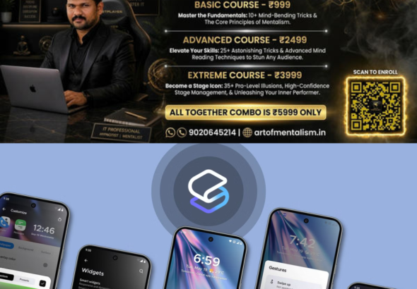 newskerala.net_1779728527_multiple-smartphones-displaying-smart-launcher-6-home-screen-and-customization-features