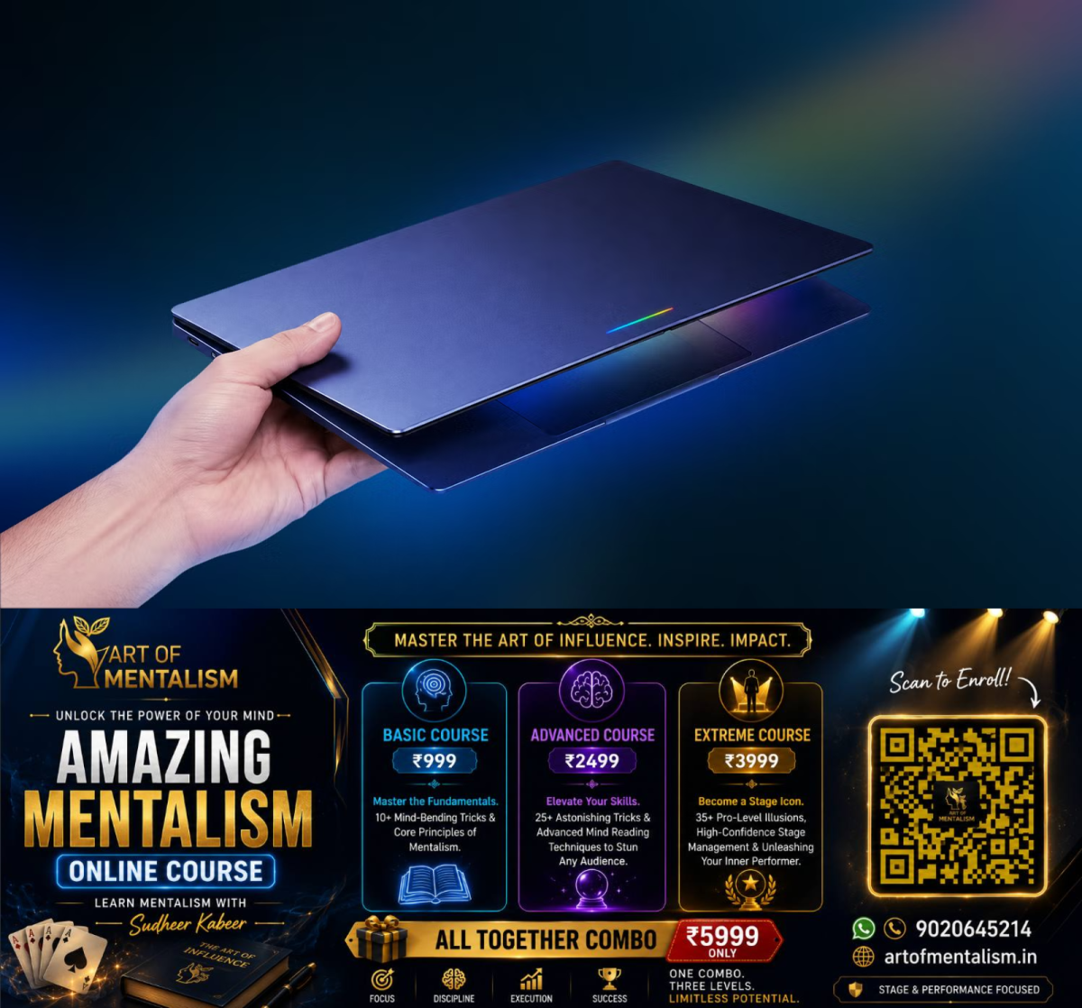 newskerala.net_1780394889_hand-holding-a-googlebook-laptop-on-a-dark-blue-gradient-background