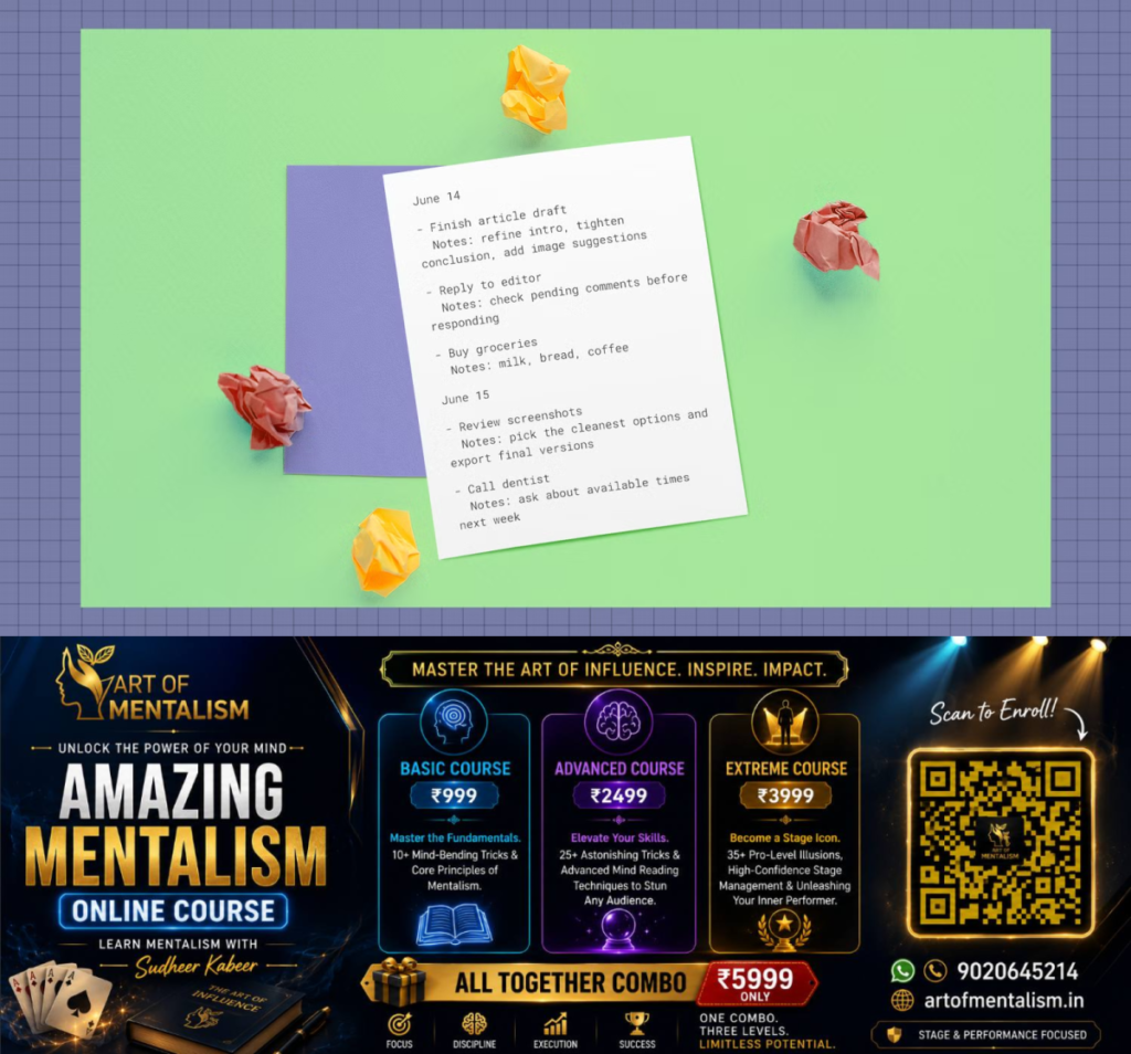 newskerala.net_1781558531_simple-paper-note-with-a-minimalist-task-list-surrounded-by-crumpled-notes