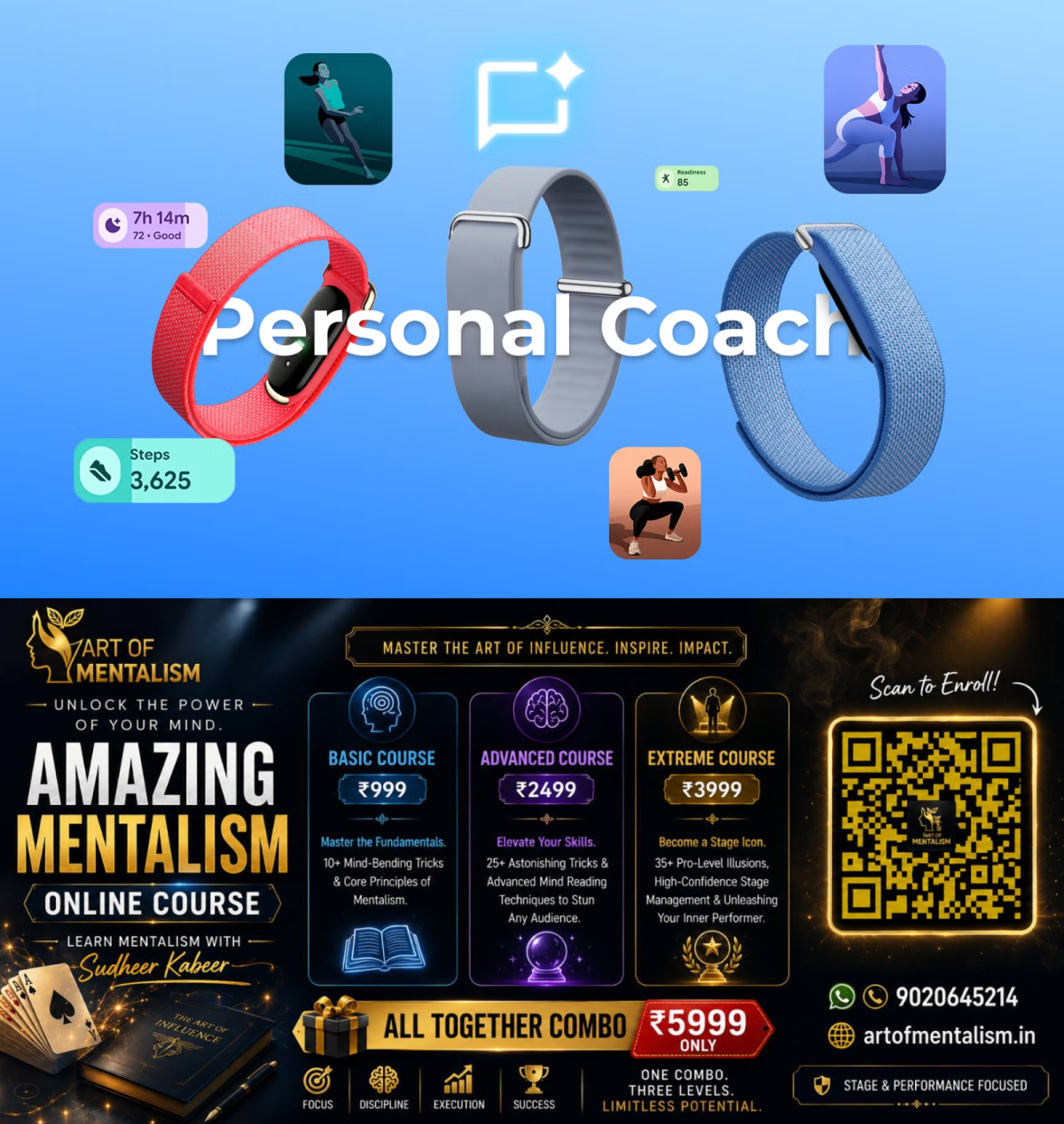 newskerala.net_1781960289_three-fitbit-air-bands-on-a-blue-background-with-workout-cards-and-personal-coach-text