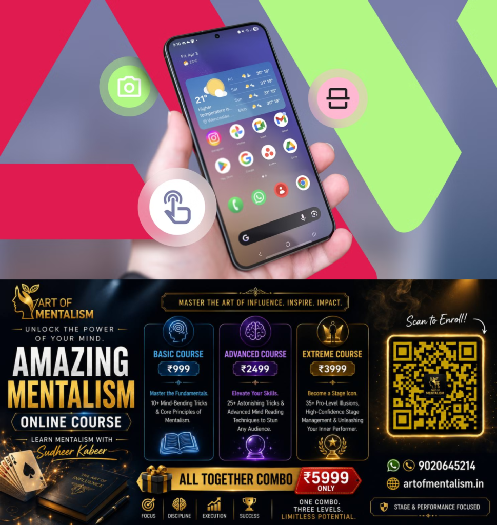 newskerala.net_1784376246_android-phone-with-shortcut-icons-for-camera-access-long-press-actions-and-split-screen