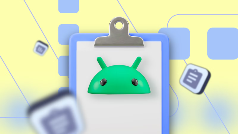 3d-android-mascot-on-a-blue-clipboard-against-a-yellow-background.png
