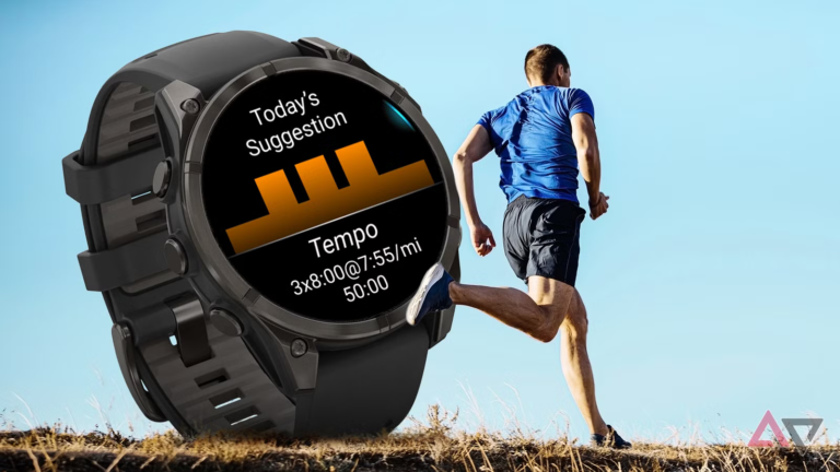 garmin-watch-displaying-a-suggested-tempo-workout-beside-a-runner.png