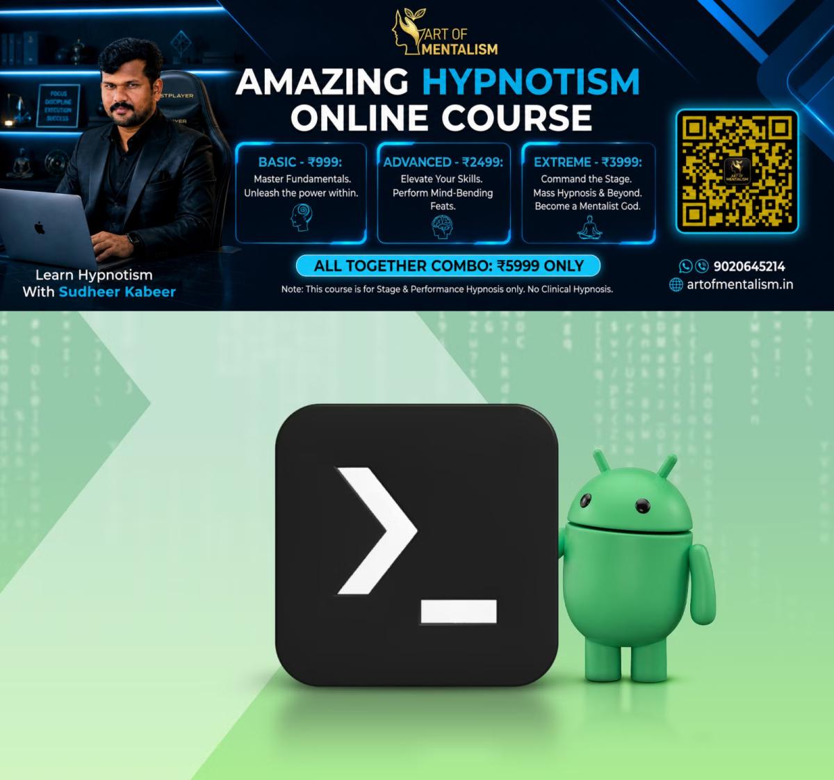 newskerala.net_1787955606_android-mascot-next-to-a-terminal-icon-on-a-green-tech-background