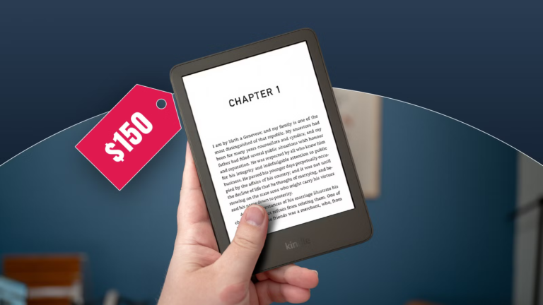 kindle-e-reader-held-in-a-hand-with-a-150-price-tag.png