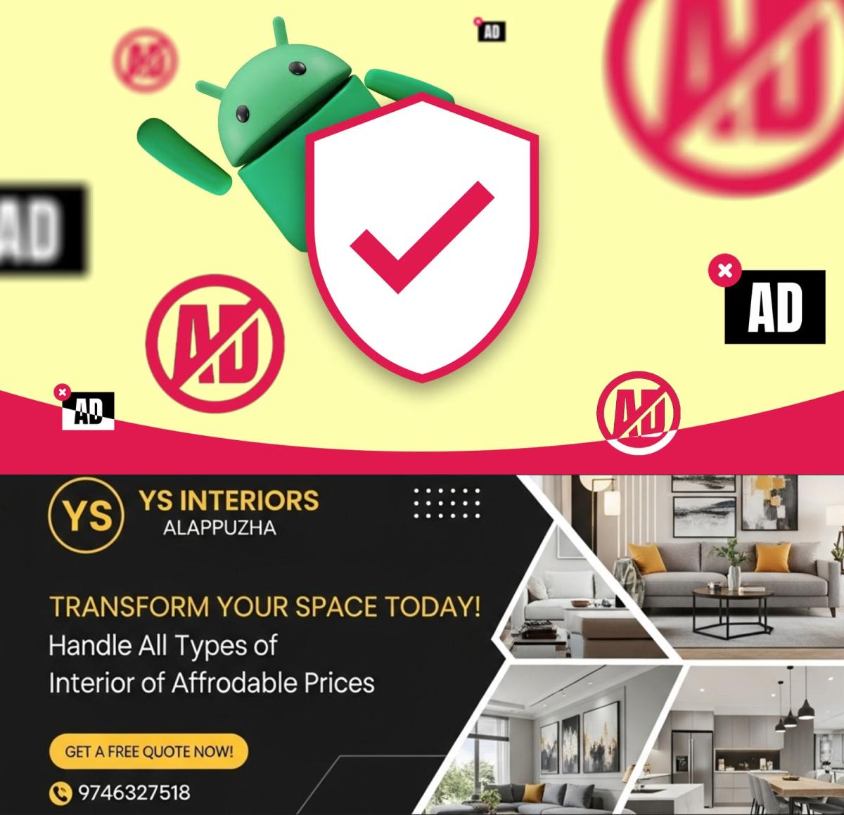 newskerala.net_1788525908_android-mascot-protected-by-a-shield-surrounded-by-blocked-ads