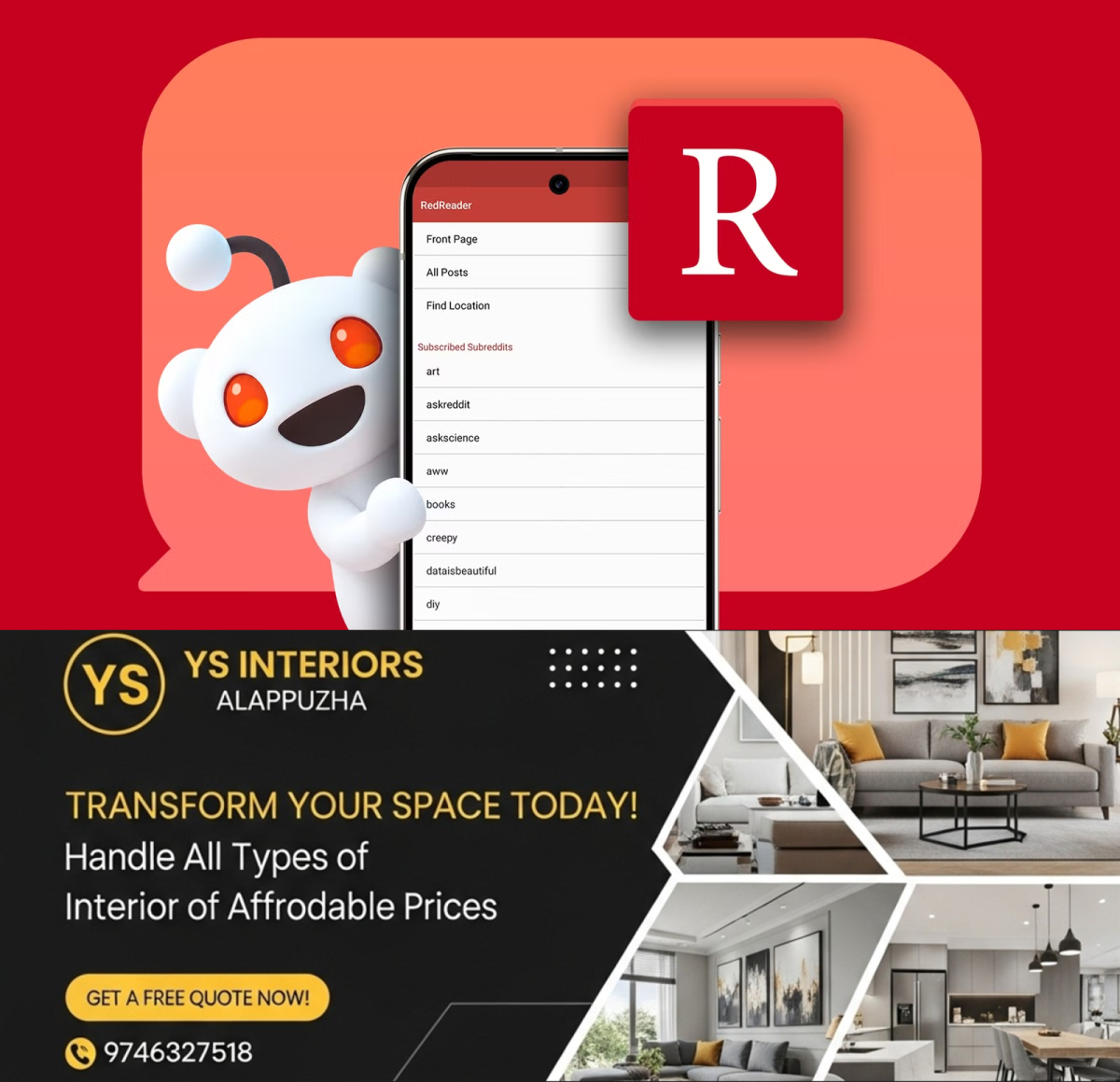 newskerala.net_1789236727_redreader-app-shown-on-a-smartphone-beside-the-reddit-mascot-and-redreader-logo