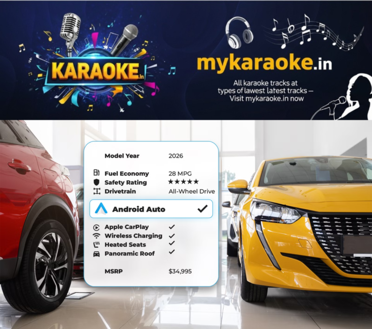 newskerala.net_1789248607_cars-in-a-showroom-with-a-vehicle-spec-card-highlighting-android-auto