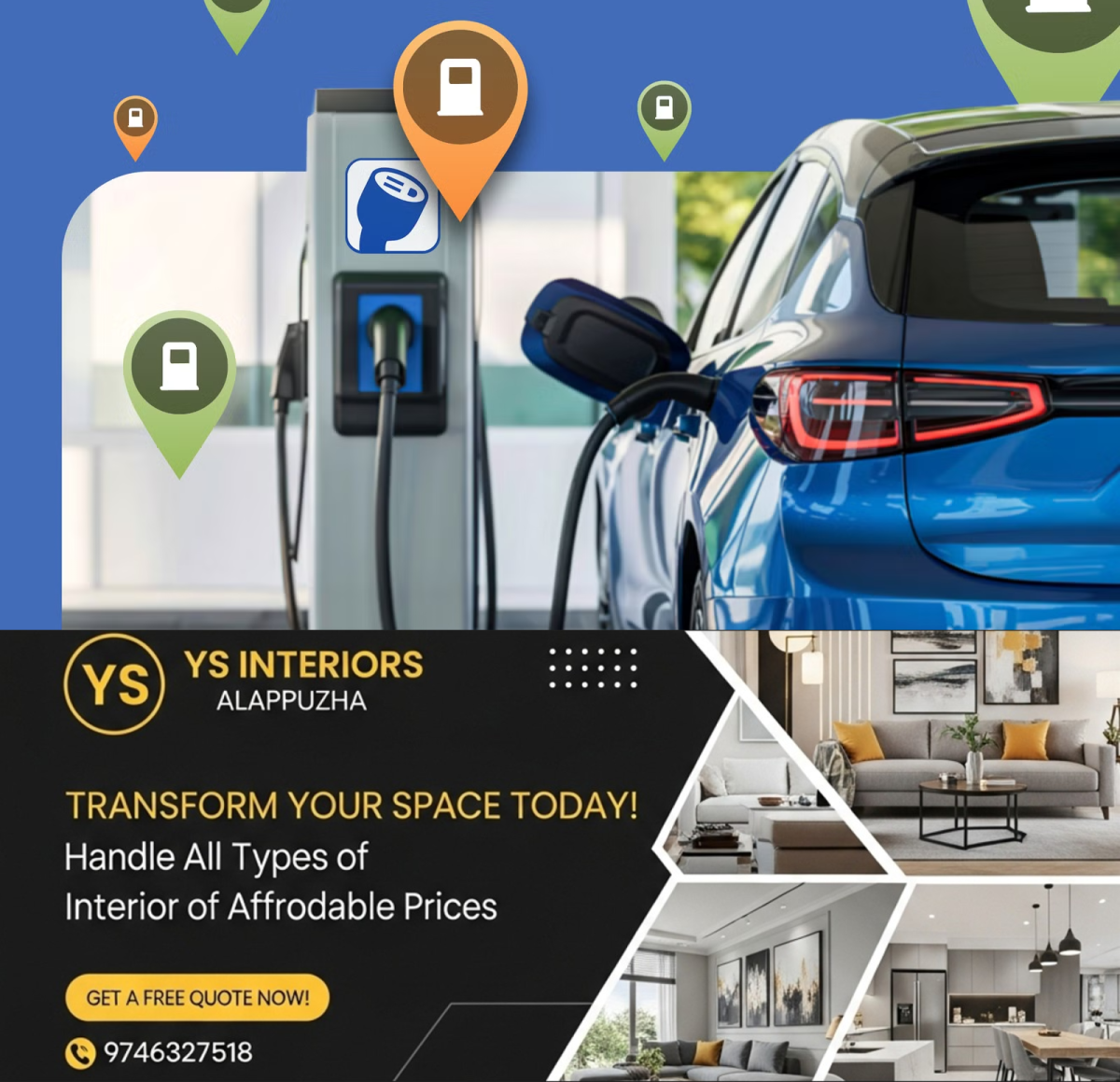 newskerala.net_1789264565_electric-vehicle-charging-at-a-station-with-plugshare-logo-and-charging-location-pins