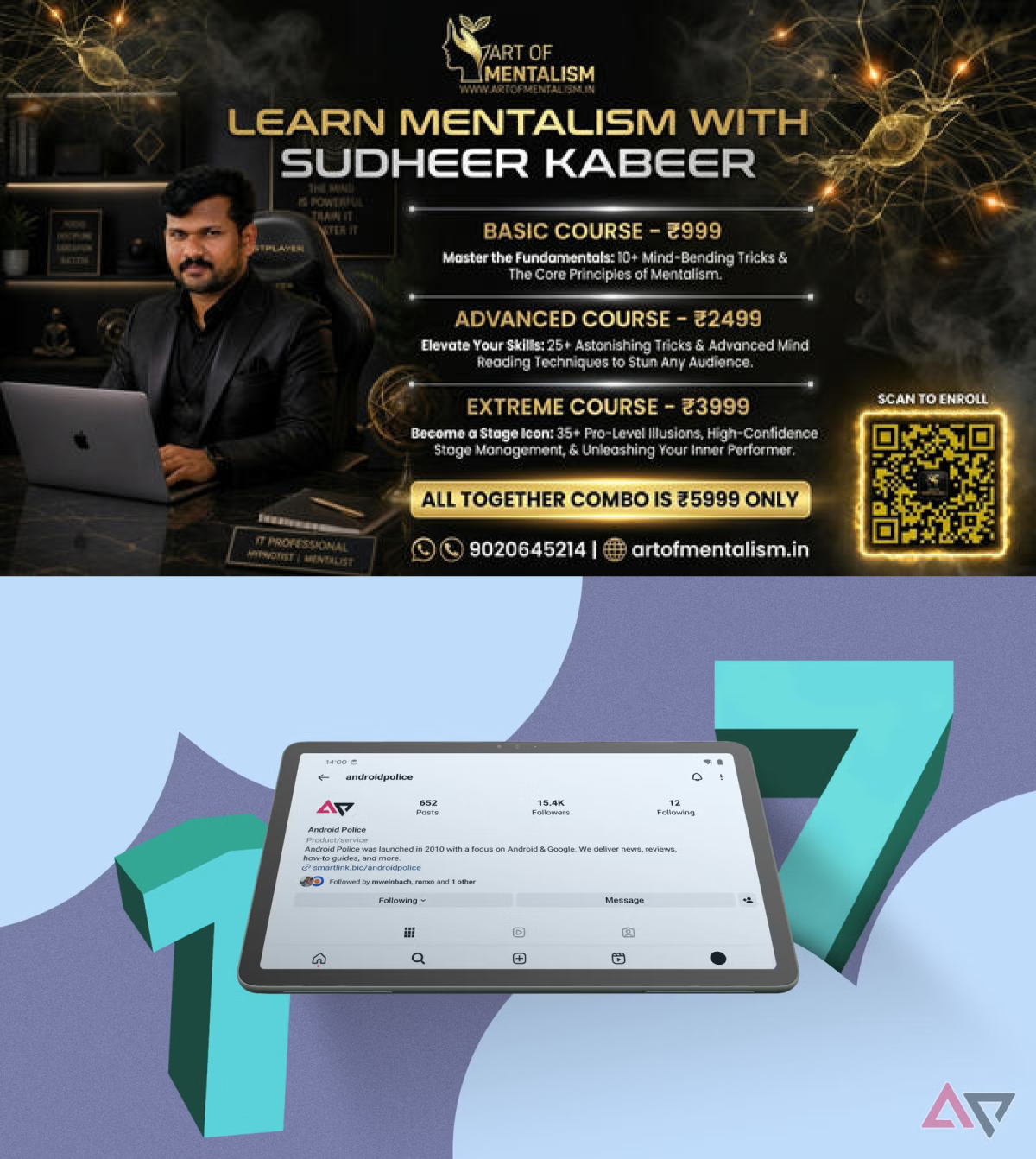 newskerala.net_1789991951_tablet-displaying-instagram-with-android-17-in-the-background