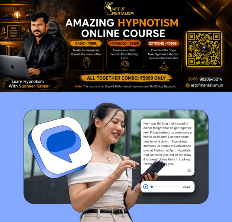 newskerala.net_1790114285_smiling-woman-using-her-phone-next-to-the-google-messages-logo-and-the-voice-transcript-feature