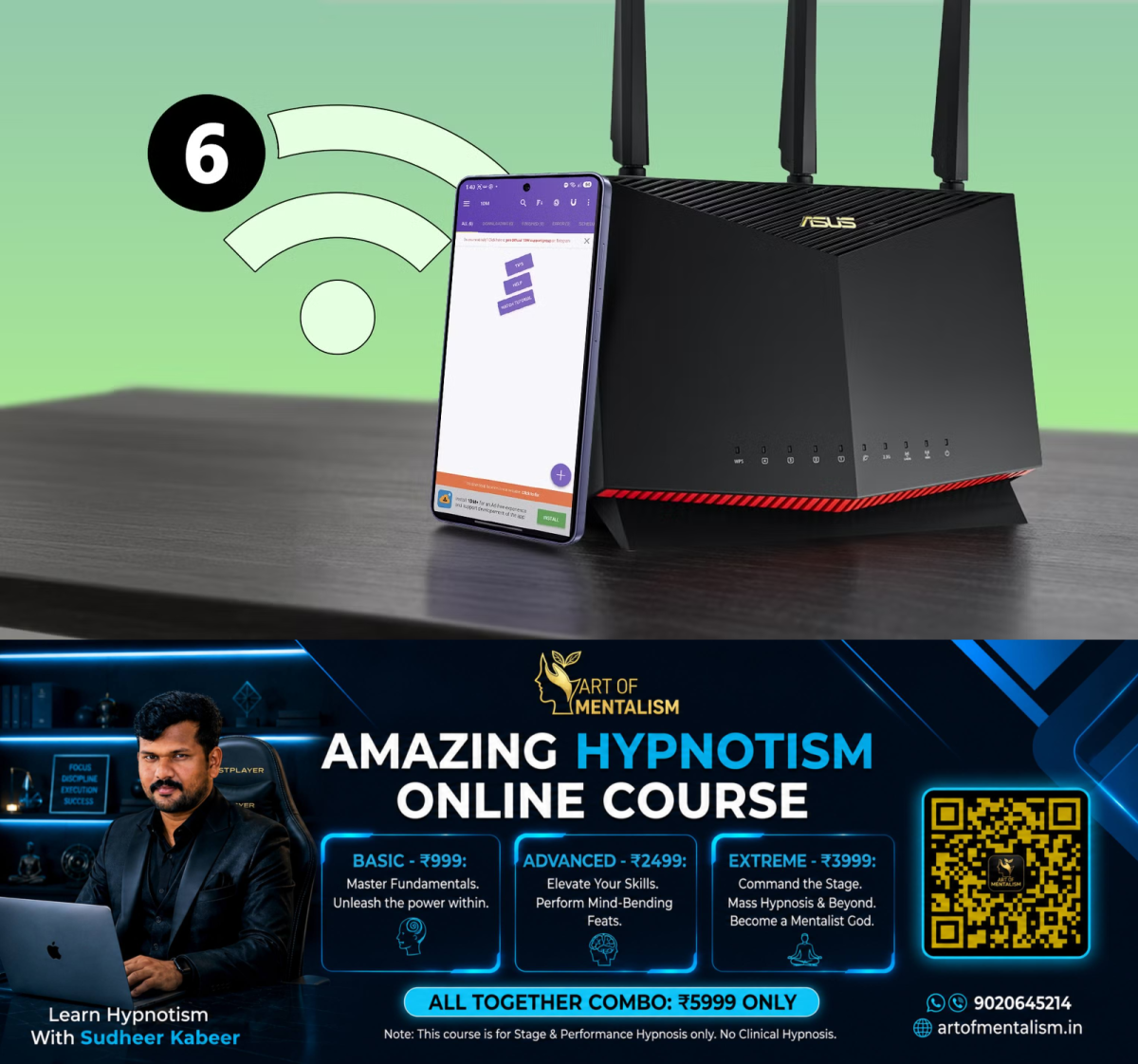 newskerala.net_1790357045_asus-wi-fi-6-router-next-to-a-smartphone-running-a-download-manager-app