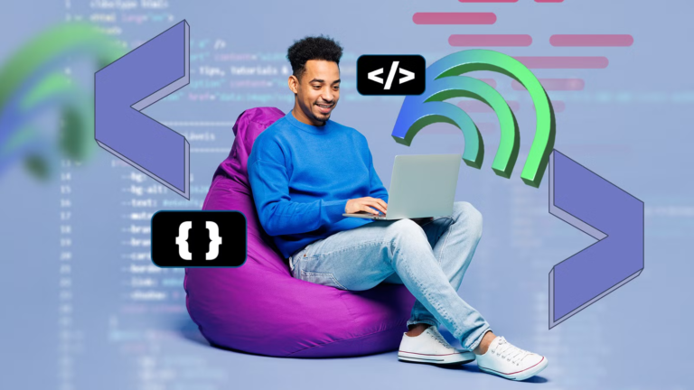 a-man-using-a-laptop-on-a-beanbag-chair-surrounded-by-coding-icons-and-the-notebooklm-logo.png