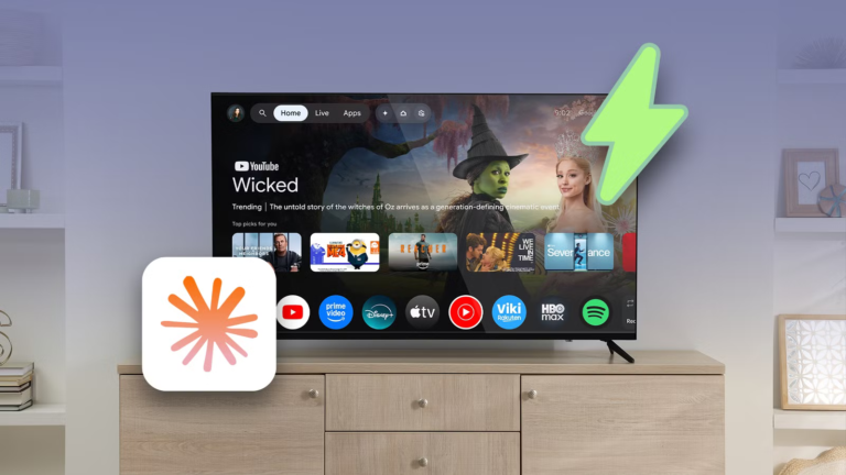 google-tv-screen-with-a-claude-ai-icon-and-a-green-lightning-bolt.png