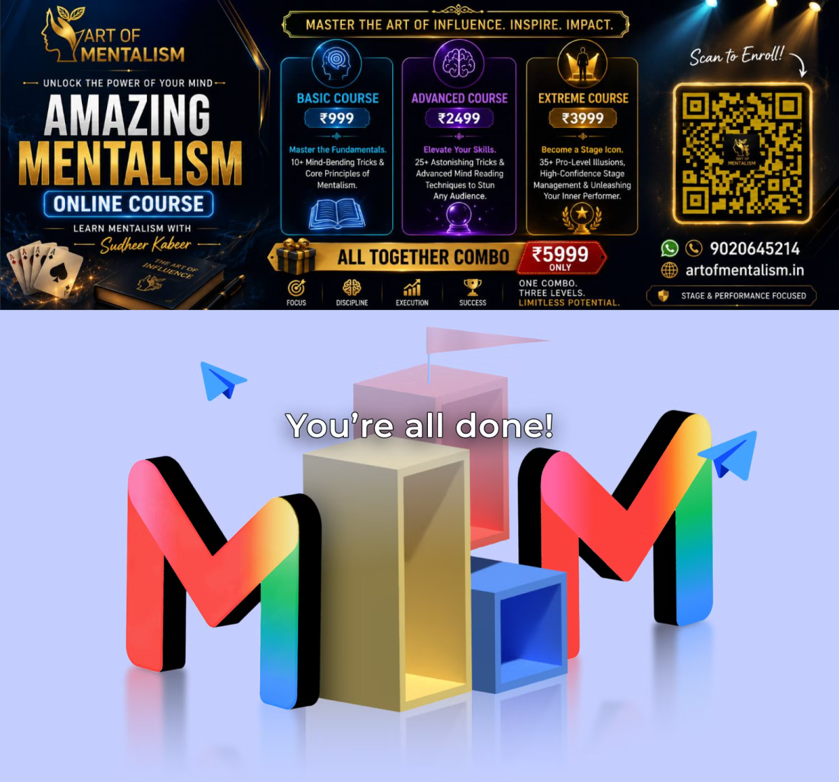 newskerala.net_1792098966_two-colorful-3d-gmail-logos-with-an-empty-inbox-and-a-you-re-all-done-message