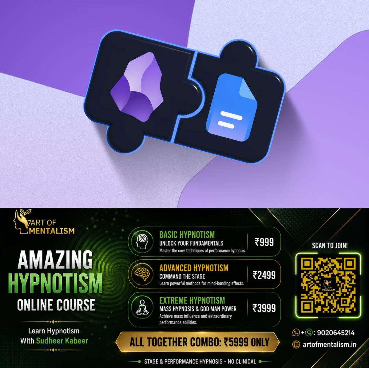 newskerala.net_1792186686_obsidian-and-google-docs-logos-on-two-interlocking-3d-puzzle-pieces-against-a-purple-background