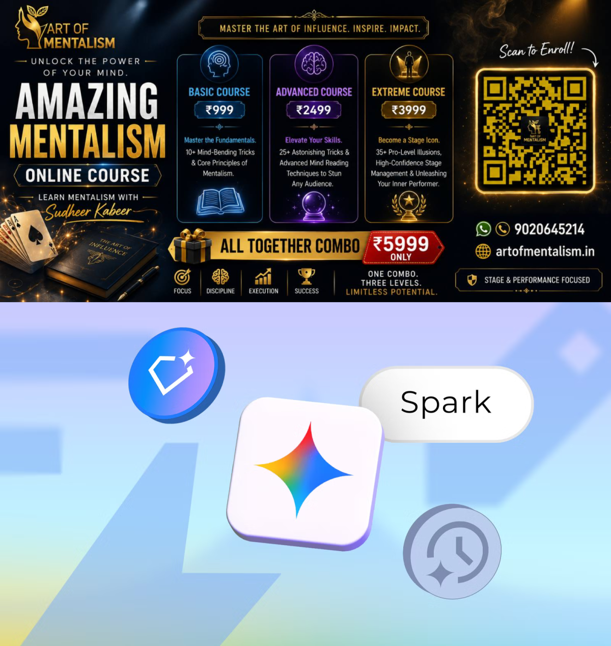 newskerala.net_1792359967_gemini-gems-spark-and-scheduled-actions-icons-floating-on-a-light-blue-gradient-background