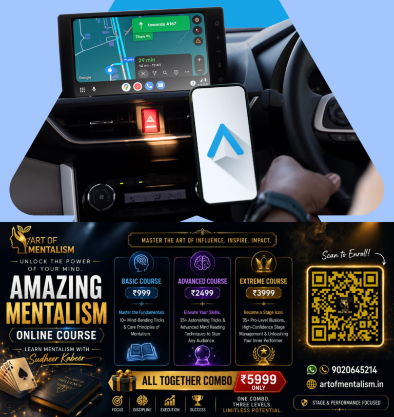 newskerala.net_1792436719_driver-using-android-auto-navigation-while-keeping-a-hand-on-the-steering-wheel