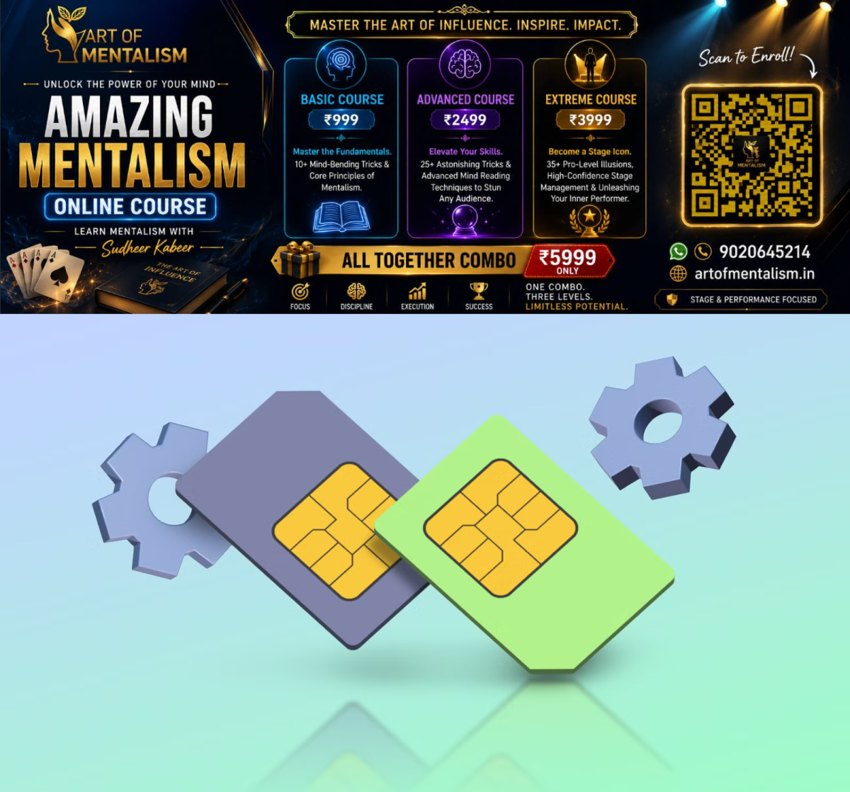 newskerala.net_1792637045_two-sim-cards-floating-between-gear-icons-on-a-blue-and-green-gradient-background