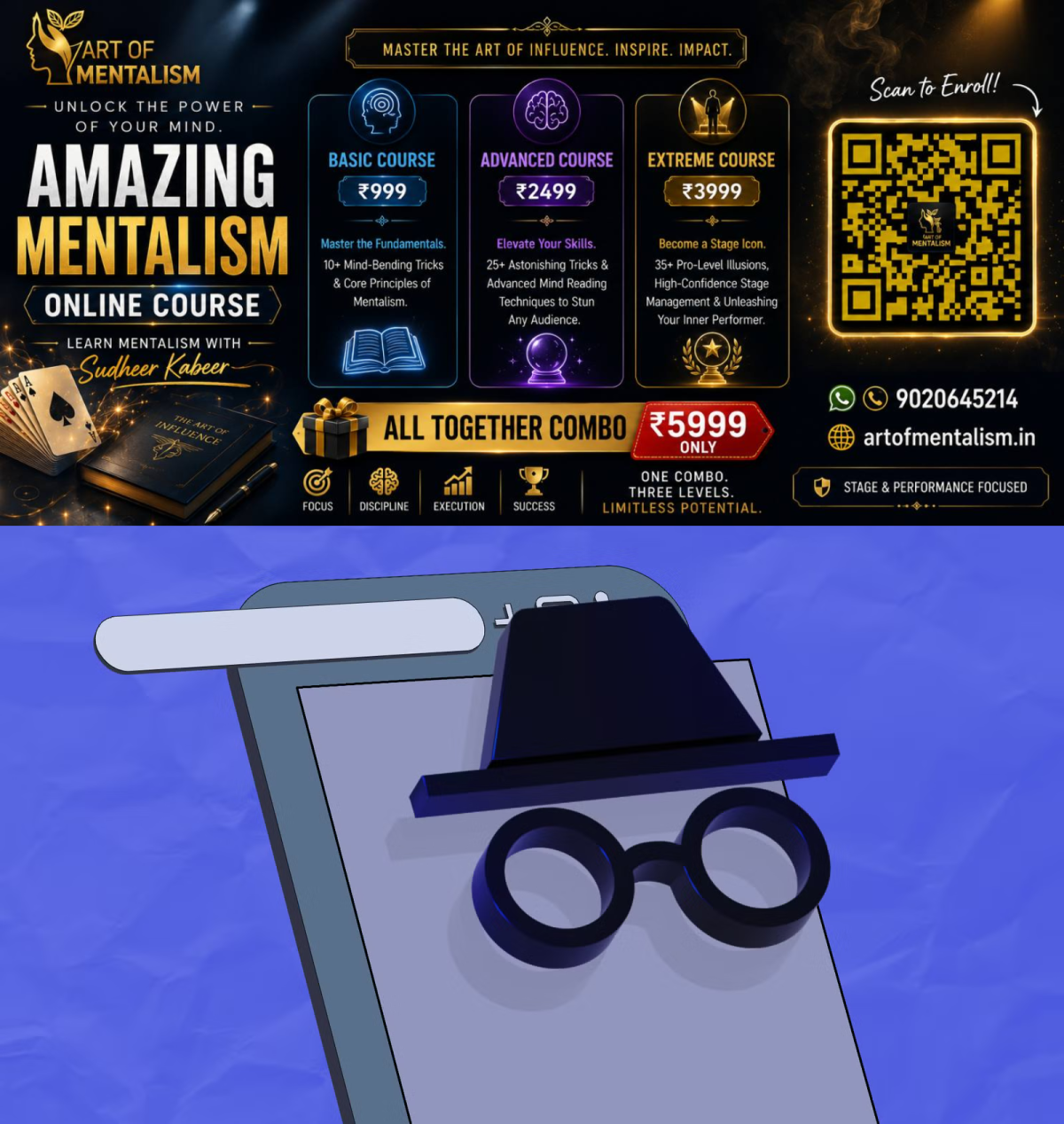 newskerala.net_1793049485_3d-incognito-mode-icon-with-a-hat-and-glasses-in-front-of-a-browser-window-on-a-blue-background