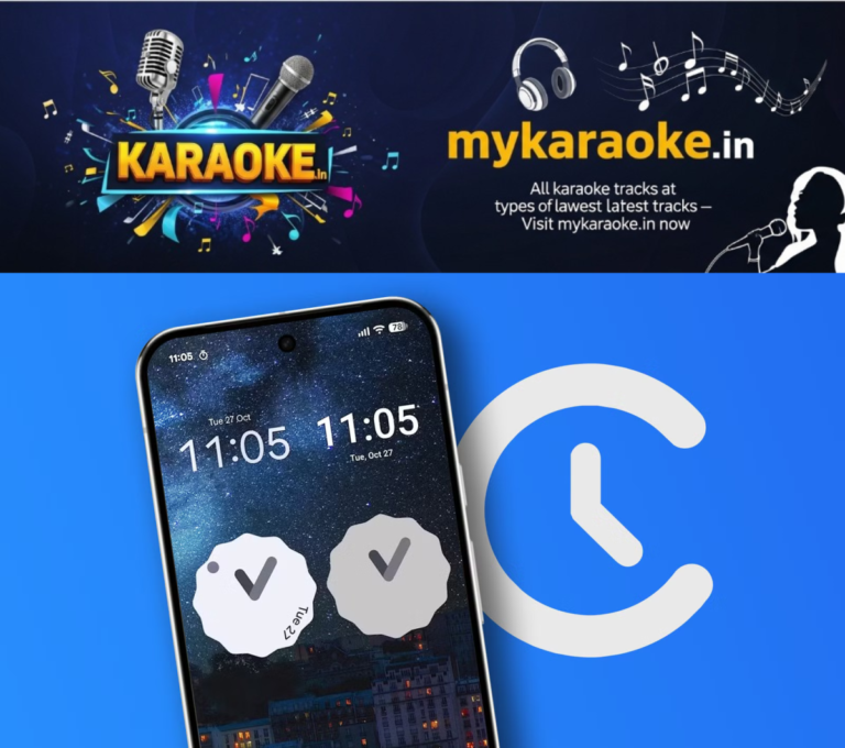 newskerala.net_1793213166_smartphone-displaying-chrono-clock-widgets-with-a-large-chrono-app-logo-on-a-blue-background