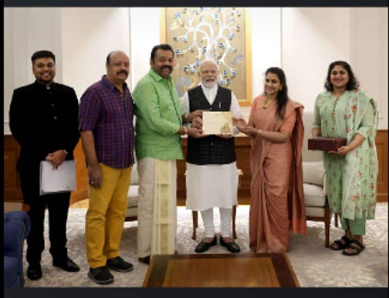 Suresh Gopi meet prime minister narendra modi nrn 